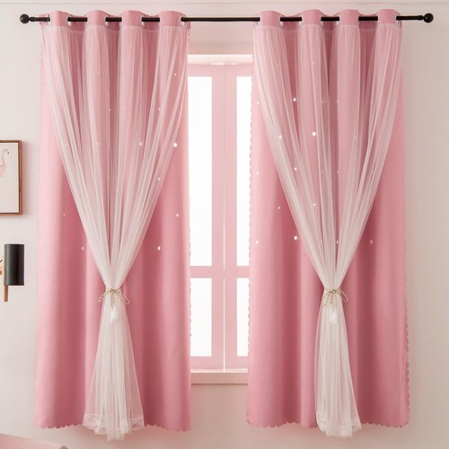 Pink blackout curtains for - pink,