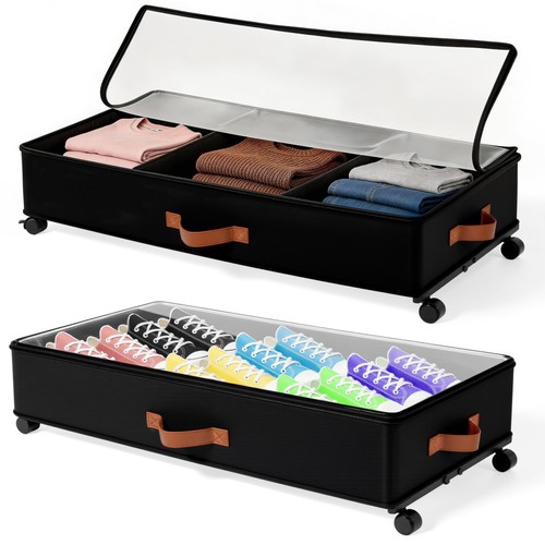 Under bed storage with - under,