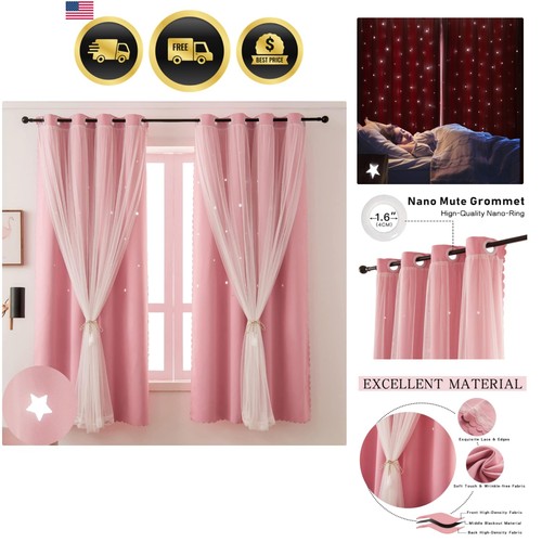 Pink blackout curtains for - pink,